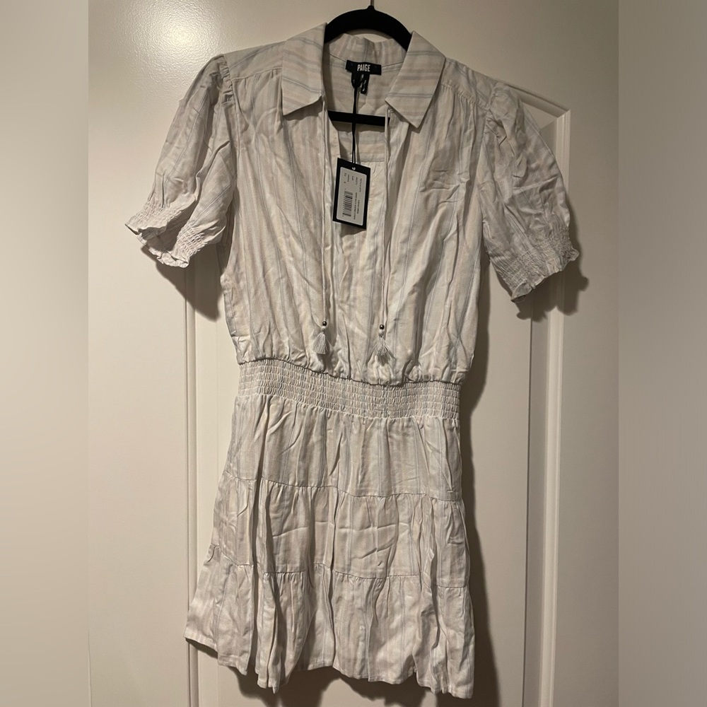 PAIGE STEFANY MINIDRESS-BERRY MULTI- SHERBET STRIPE